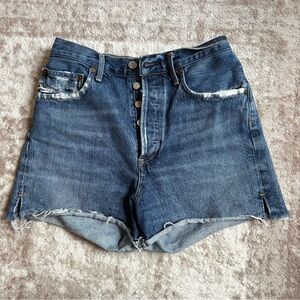 Agolde Dee Short in Precision 26